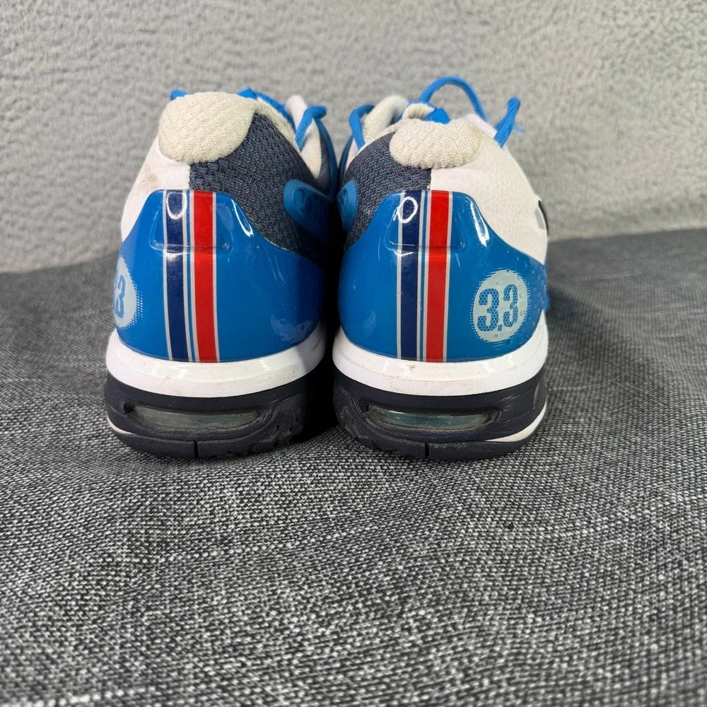 Nike Air Max Courtballistec 3.3 Mens 14 Blue White Tennis Shoes 429985-400‎